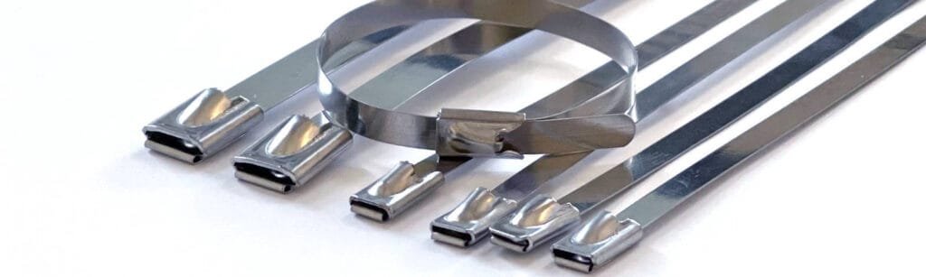 metal cable ties