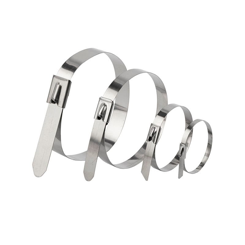 Durable Stainless Steel Cable Ties for Industrial Use