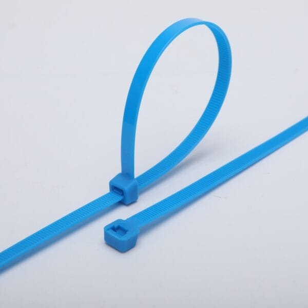 blue cable ties