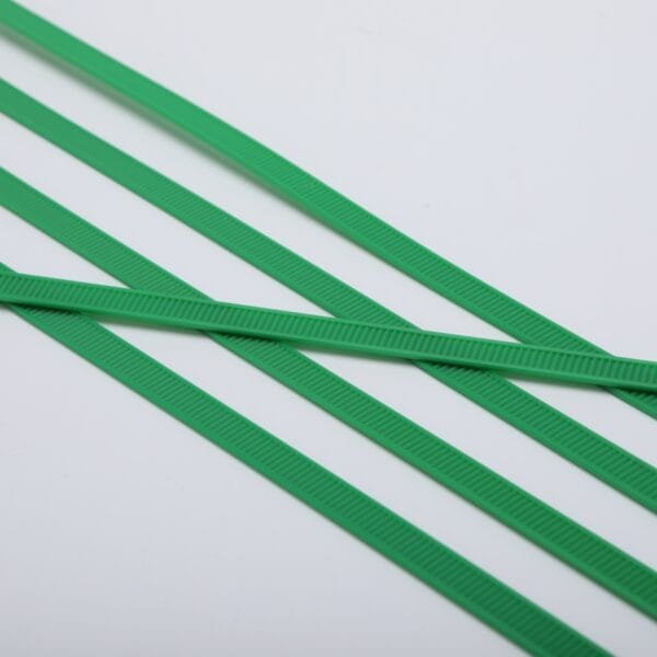 grounding green zip ties nylon cable ties for electrical marking