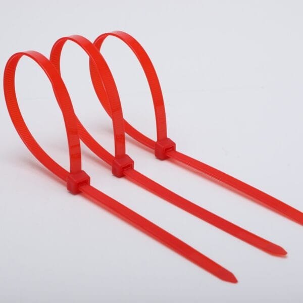 red cable ties