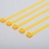 yellow cable ties