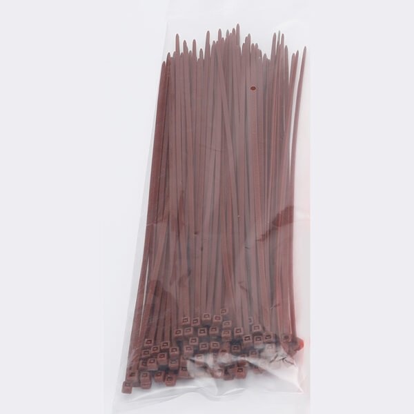 brown cable ties