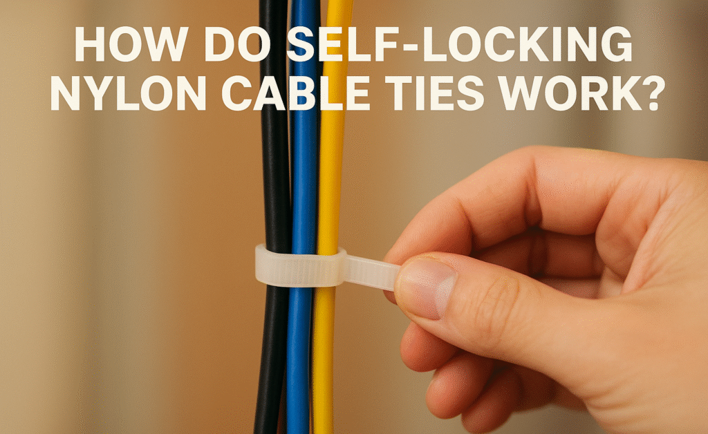 How Do Cable Ties Work: Nylon Self Locking Design Explained