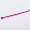 purple cable ties