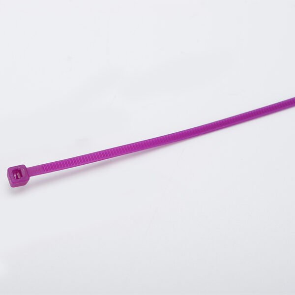 purple cable ties