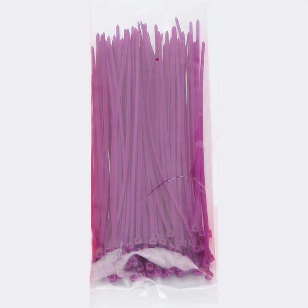 purple tie wraps