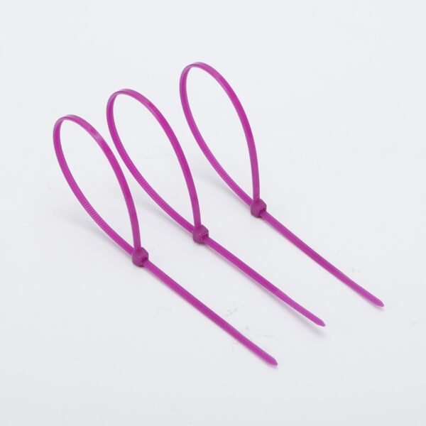 purple zip ties