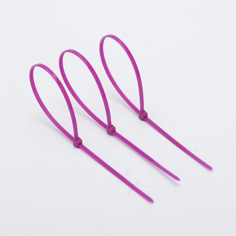 purple zip ties