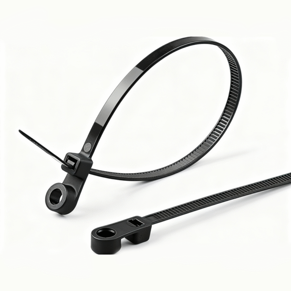 cable ties with screw hole