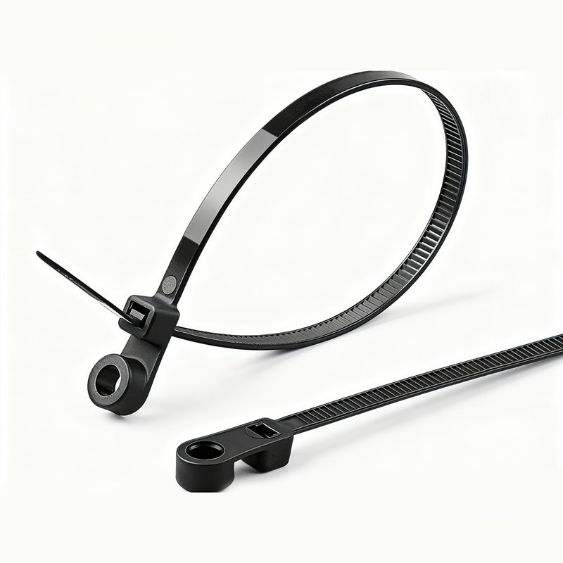 cable ties with screw hole