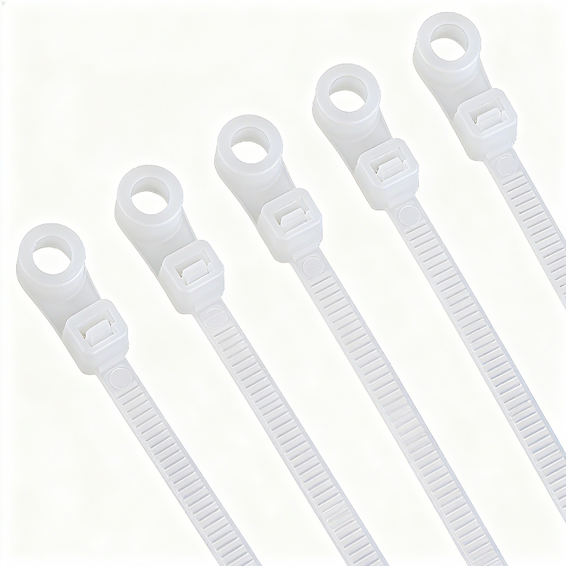tie wraps with screw hole