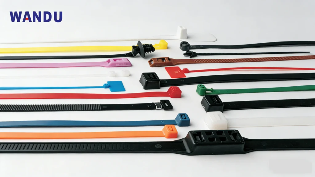 different types of zip ties