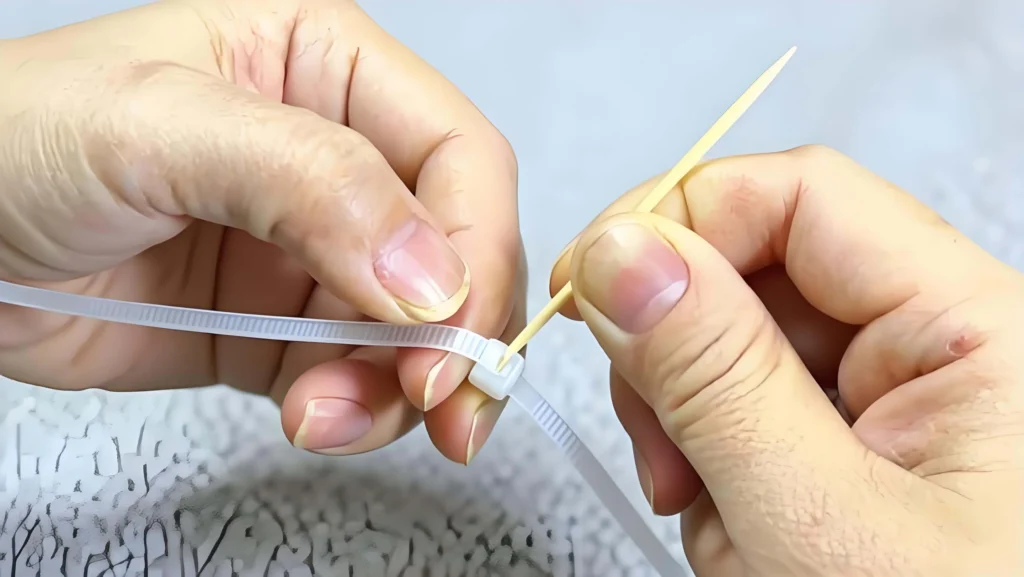 reusing zip ties