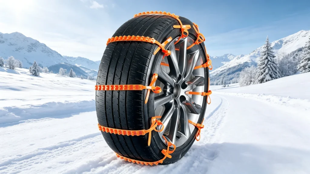 zip tie snow chains