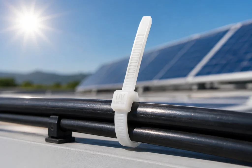 Can White Zip Ties Be UV Resistant