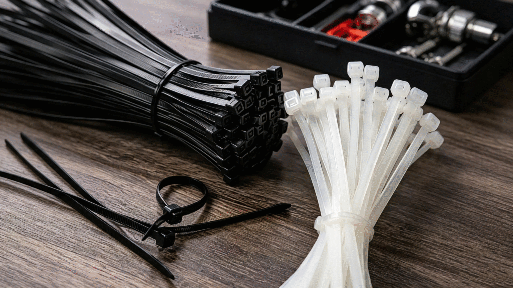 what plastic are cable ties made from​