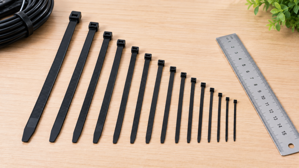 are all zip ties the same width