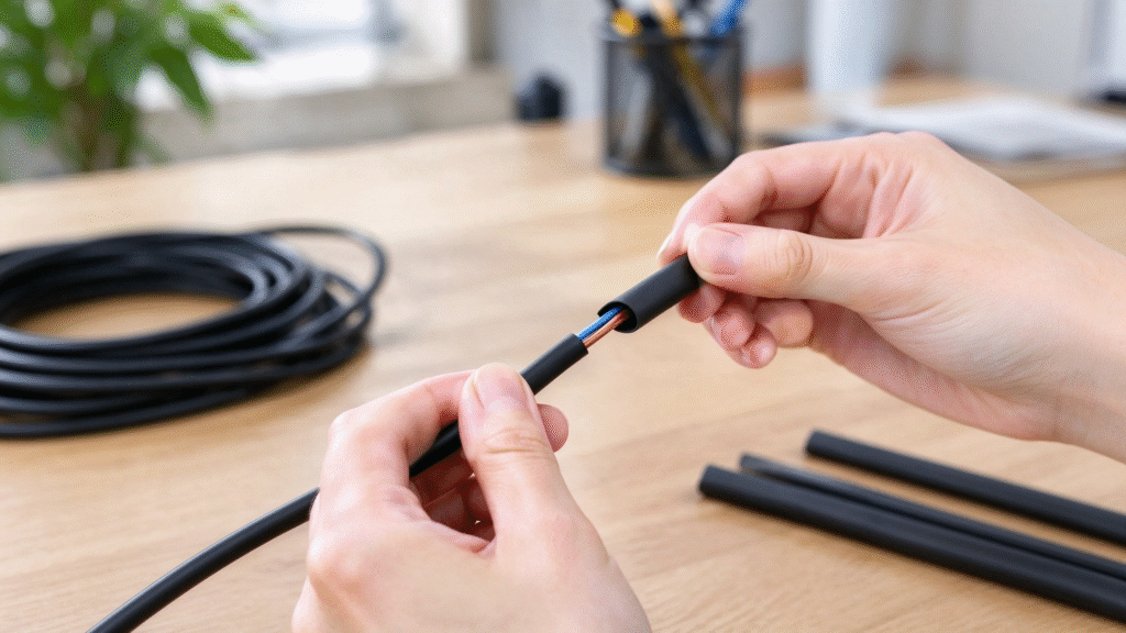 how to remove heat shrink t